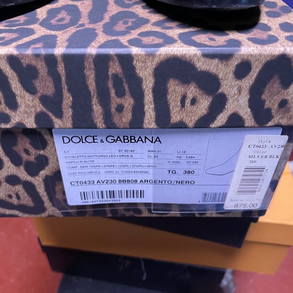 Dolce&Gabbana Animal Print Boots 38 - EUC - Picture 3 of 7